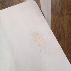 ★リユースのサカイ水戸店★NITORIチェアホワイトH×D×Wクリーニング済みMT6491の画像