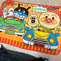 抱っこ紐カバー　アンパンマンブランケットの画像