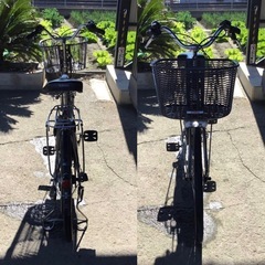 h-229△ q 岐阜発/ヤマハPAS Natura/電動アシスト自転車/26インチ/3段変速/バッテリー8.7Ah/充電器なし/走行確認/現状品/管19s/R7.11/26 △の画像