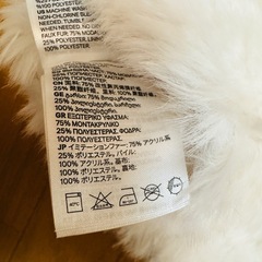 女の子用🎀柔らかリアルファー風アウターの画像