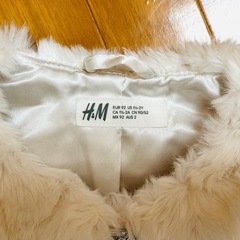 女の子用🎀柔らかリアルファー風アウターの画像