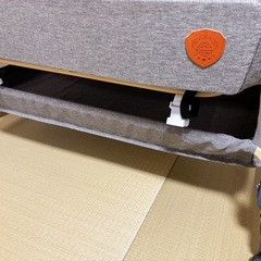 HZDMJ ベビーベッド 折りたたみ の画像