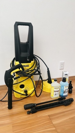 【商談中】ケルヒャー　KARCHER K2 ホームキット　高圧洗浄機　ほぼ未使用品　美品 