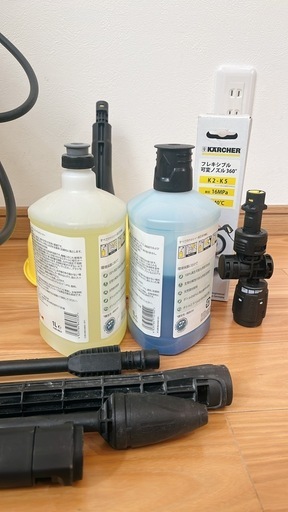 【商談中】ケルヒャー　KARCHER K2 ホームキット　高圧洗浄機　ほぼ未使用品　美品 