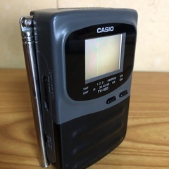 CASIO カシオ アナログTV ポータブル液晶テレビ TV-100 1993年製 昭和 レトロ テレビの画像