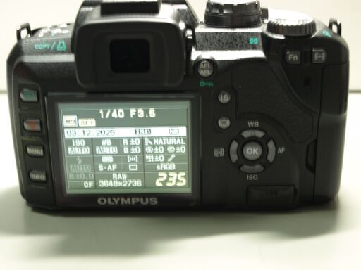 063 OLYMPUS E-510 デジタル一眼レフカメラ 本体レンズバッテリー 送料