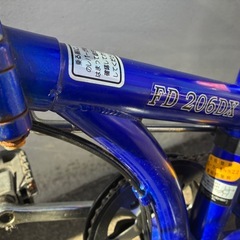 コールマン折りたたみ自転車の画像