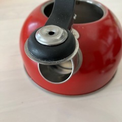 やかん　ケトル　湯沸かし　お湯　ニトリ　赤の画像