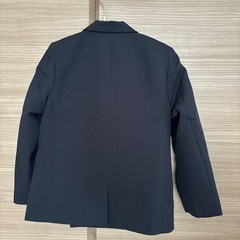 キッズ H&M スーツ 110 ネイビーの画像
