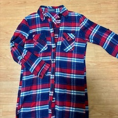 レディース★長袖シャツ2枚★チェック柄★M★暖かいの画像