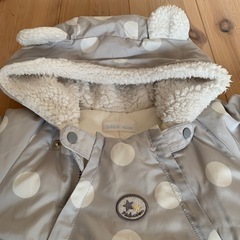 ベビーコート　あったか素材　アウターの画像