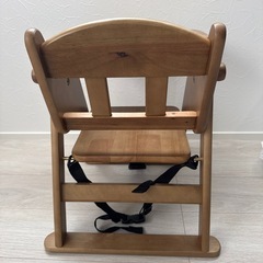 テーブル付き ベビーチェアの画像