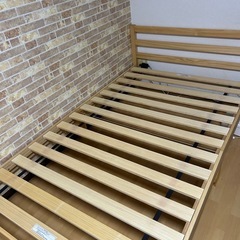 ベッド➕マットレスの画像