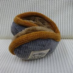 ( E-72 )casualbox カジュアルボックス 耳当て イヤーカフ レディース 秋冬 ニット ボア フリーサイズ 中古の画像