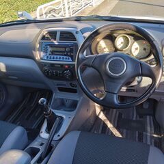 希少 ■ 走行少 4.9万km ■ トヨタ RAV4 ■ 2001年式 4WD ■ 3ドア 5速マニュアル ■ 車検2027年5月 ■TA-ACA20W 個人出品の画像