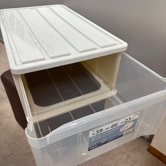 コメント必須★収納ケース★中古の画像
