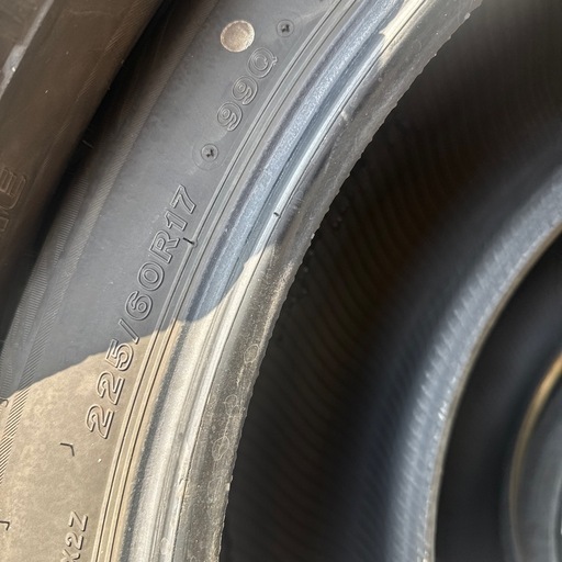 工賃コミコミ　225/60R17 BS VRX2 4本セット　