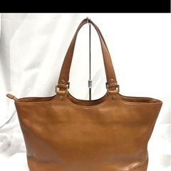 Tory Burch トリーバーチヌメ革 レザー トートバッグの画像