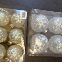 クリスマスオーナメント各種の画像