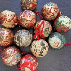 クリスマスオーナメント各種の画像
