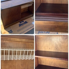 【廃盤品】 　karimoku　カリモク家具 RUSTIC ルスティック カウンターテーブル カントリーの画像