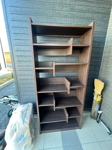 高さ180.5cm シック本棚 (みえちん) 市川大野の収納家具《本棚》の中古