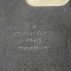 Louis Vuitton ルイヴィトン LV／iPhone14 Pro スマホケース／モノグラム リバース バンパー レザー素材 iPhoneケースの画像