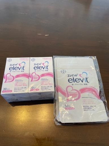 エレビット　葉酸　約４カ月分