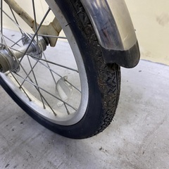 204整備済パナソニック電動アシスト三輪車18インチ　中古自転車の画像