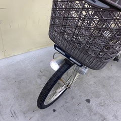 204整備済パナソニック電動アシスト三輪車18インチ　中古自転車の画像