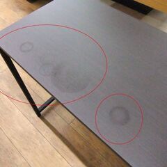 システムデスクザッキー ニトリ システムデスク 幅110×奥行53×高さ115cm ザッキー110 ダークブラウン 机 テーブル パソコンデスク 札幌市厚別区 厚別店の画像