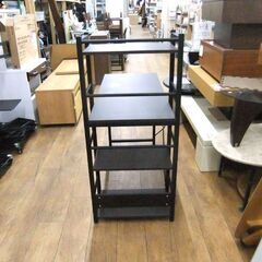 システムデスクザッキー ニトリ システムデスク 幅110×奥行53×高さ115cm ザッキー110 ダークブラウン 机 テーブル パソコンデスク 札幌市厚別区 厚別店の画像