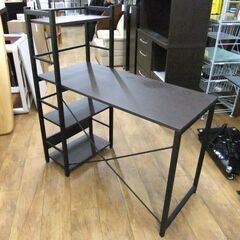 システムデスクザッキー ニトリ システムデスク 幅110×奥行53×高さ115cm ザッキー110 ダークブラウン 机 テーブル パソコンデスク 札幌市厚別区 厚別店の画像