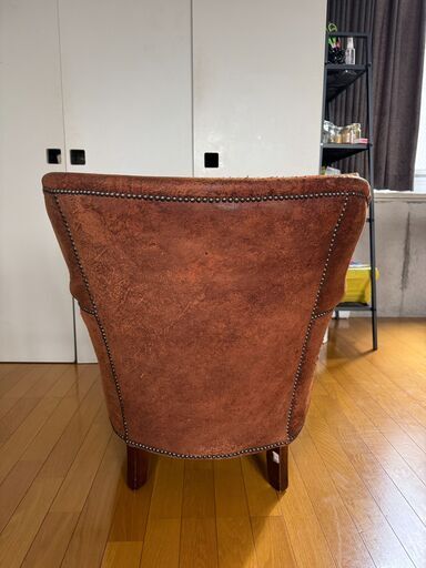 本革 プロフェッサーアームチェア　一人掛け　RH レストレーションハードウェア 本革 プロフェッサーアームチェア 一人掛け RH レストレーションハード