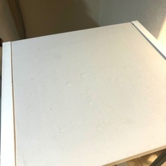 【収納3点セット】ホワイト/キャスター付きあり　の画像