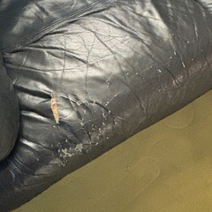 ソファー難ありの画像