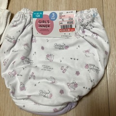 新品と中古　肌着　下着　120の画像