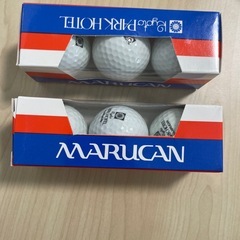ゴルフボール6個の画像