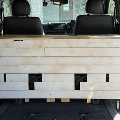 ナローハイエース用セカンドシートカバー兼テーブルの画像