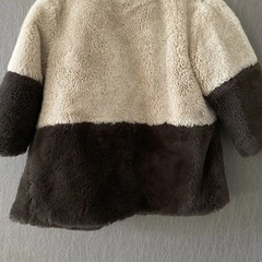 コムサ　ファーコート　80cmの画像