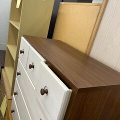【リユ-スのサカイ広島石内店】ジモティ割！4段チェスト/クリ-ニング済み/HG-8122/広島市 家具　佐伯区 家具　南区 家具　西区 家具　東区 家具　中区 家具　安佐南区 家具　安佐北区 家具　安芸区 家具　府中町 家具　海田町 家具　熊野町 家具　坂町 家具　廿日市市 家具			の画像