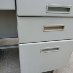 【中古】片袖机 机 勉強机 アイボリー　の画像