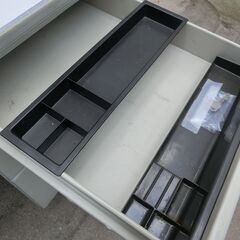 【中古】片袖机 机 勉強机 アイボリー　の画像