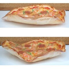 未使用・ビニール未開封品 食品サンプル ミックスピザ 28cm　エビ入り シーフード 具沢山 1枚 円形 クリスピーピザミックス　☆ PayPay(ペイペイ)決済可能 ☆ 札幌市 豊平区 平岸 平岸店の画像