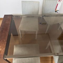 ダイニングテーブル、チェアのセット　12月15日迄の画像