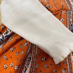 【80】女の子 長袖 重ね着 トップスの画像