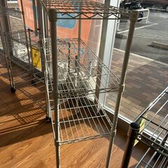 【リユ-スのサカイ広島石内店】ジモティ割！メタルラック/クリ-ニング済み/HG-8129/広島市 家具　佐伯区 家具　南区 家具　西区 家具　東区 家具　中区 家具　安佐南区 家具　安佐北区 家具　安芸区 家具　府中町 家具　海田町 家具　熊野町 家具　坂町 家具　廿日市市 家具			の画像