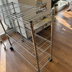 【リユ-スのサカイ広島石内店】ジモティ割！メタルラック/クリ-ニング済み/HG-8130/広島市 家具　佐伯区 家具　南区 家具　西区 家具　東区 家具　中区 家具　安佐南区 家具　安佐北区 家具　安芸区 家具　府中町 家具　海田町 家具　熊野町 家具　坂町 家具　廿日市市 家具			の画像