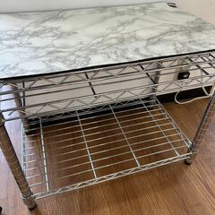 【リユ-スのサカイ広島石内店】ジモティ割！メタルラック/クリ-ニング済み/HG-8131/広島市 家具　佐伯区 家具　南区 家具　西区 家具　東区 家具　中区 家具　安佐南区 家具　安佐北区 家具　安芸区 家具　府中町 家具　海田町 家具　熊野町 家具　坂町 家具　廿日市市 家具			の画像