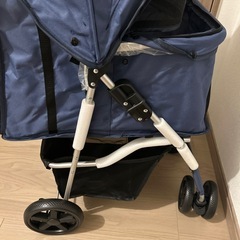 【新品・未使用】✨ペットカート(ネイビー)の画像